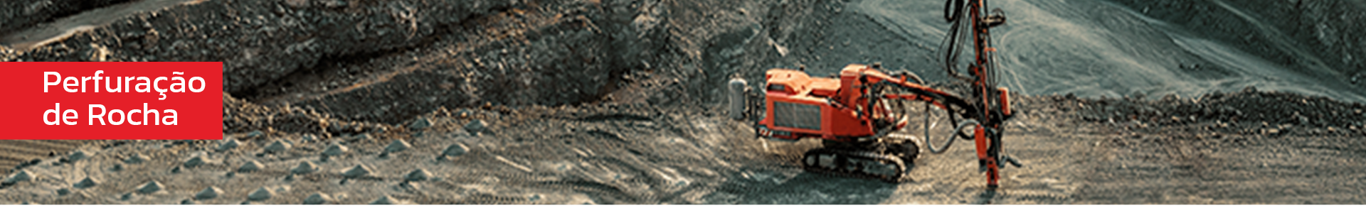 perfuração de rocha